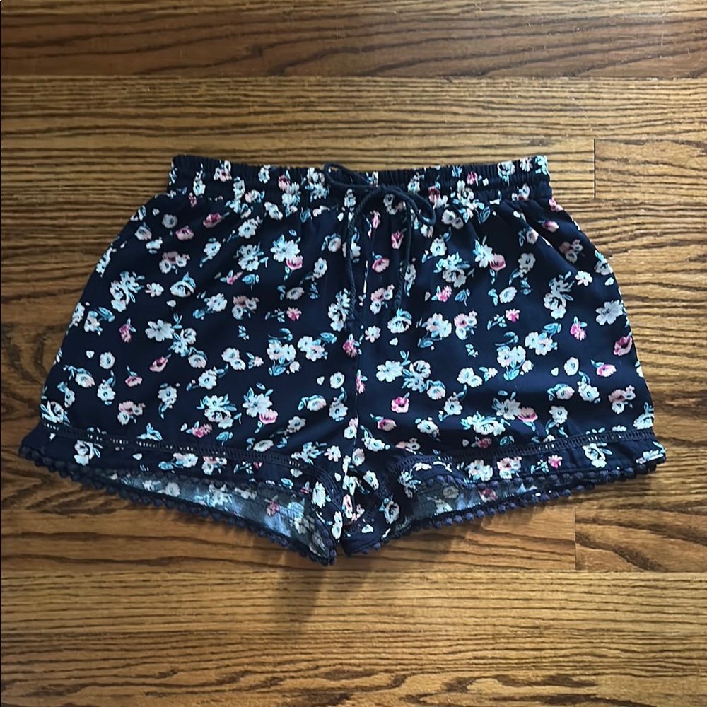 About A Girl Floral Shorts